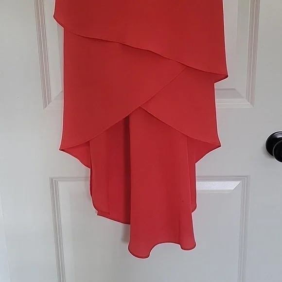 bcbg asymmetrical ruffle dress Asymmetrical Jersey Gown  BCBGMAXAZRIA